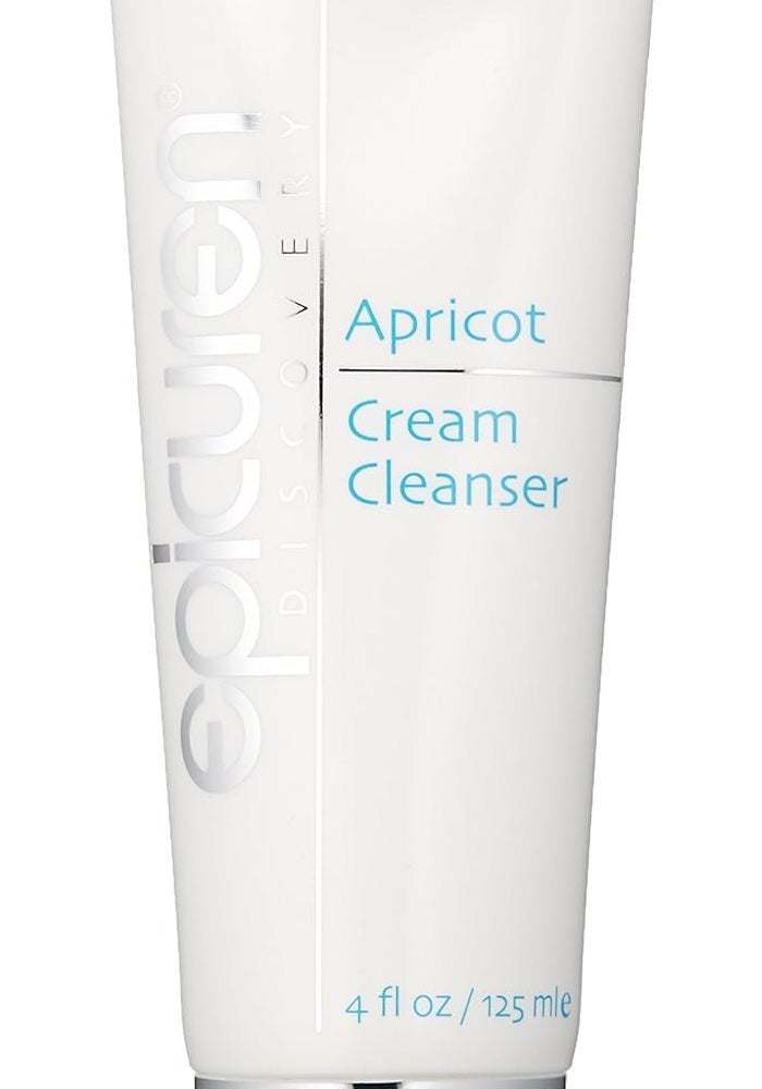 Epicuren Discovery Apricot Cream Cleanser - Gentle Non-Foaming Face Wash, 4 Fl Oz - Image 1